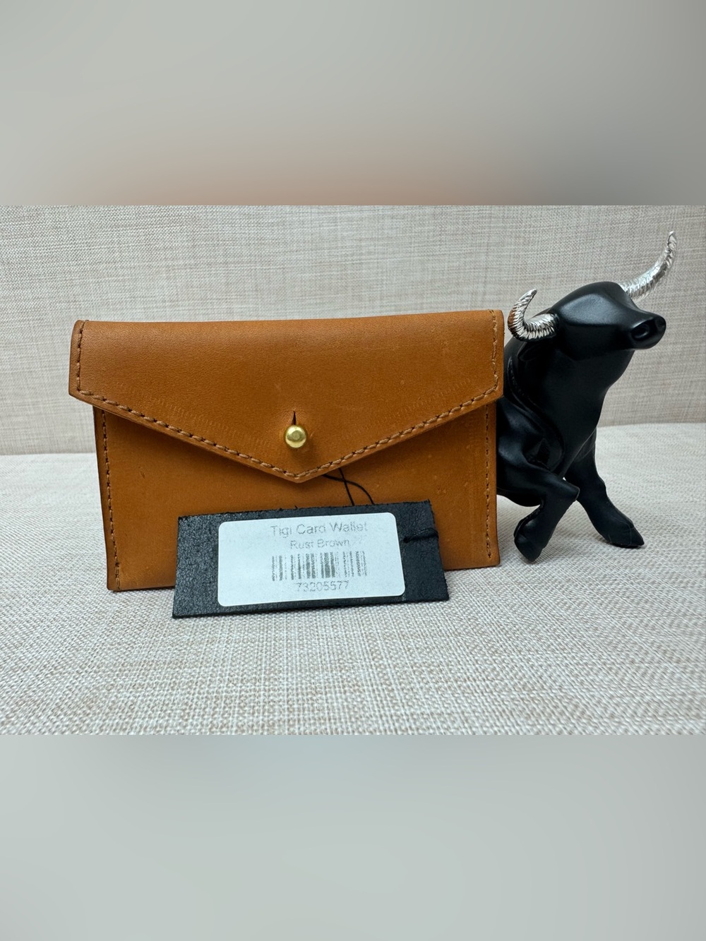 Parker Tigi  Card Wallet - Rust Brown